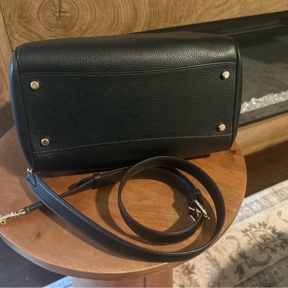 Coach Large Rowan Satchel Black - Picture 2 of 4